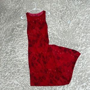 Bandanna maxi dress